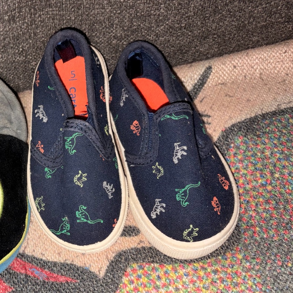 Baby dinosaur shoes